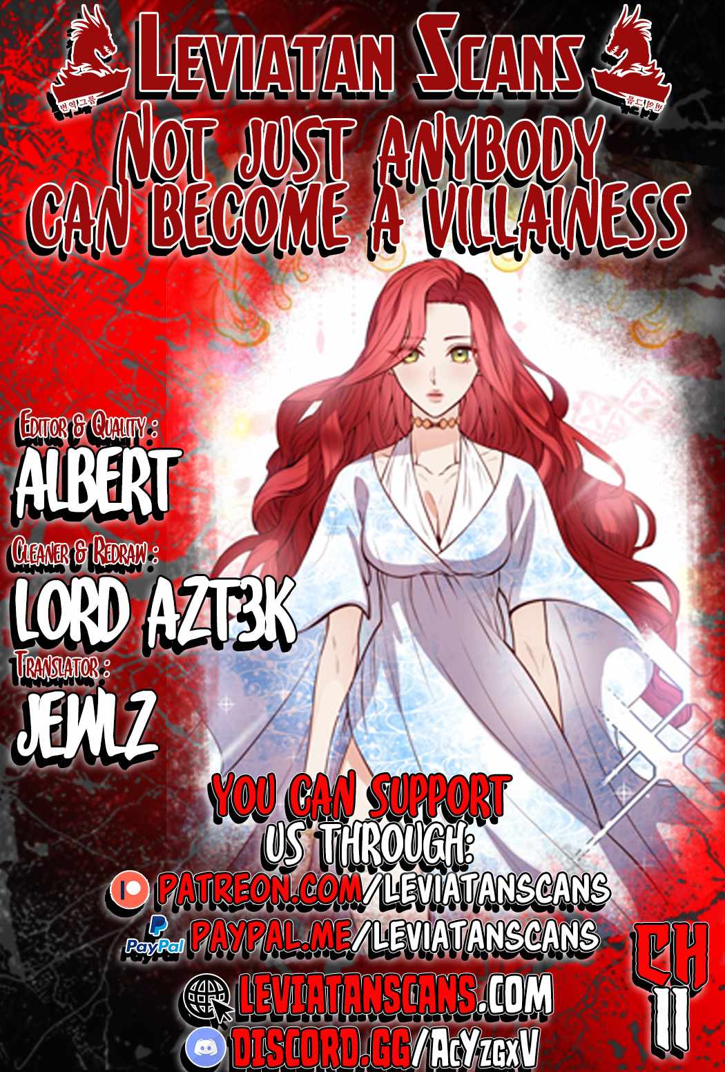 Not Just Anybody Can Become a Villainess Chapter 11 1